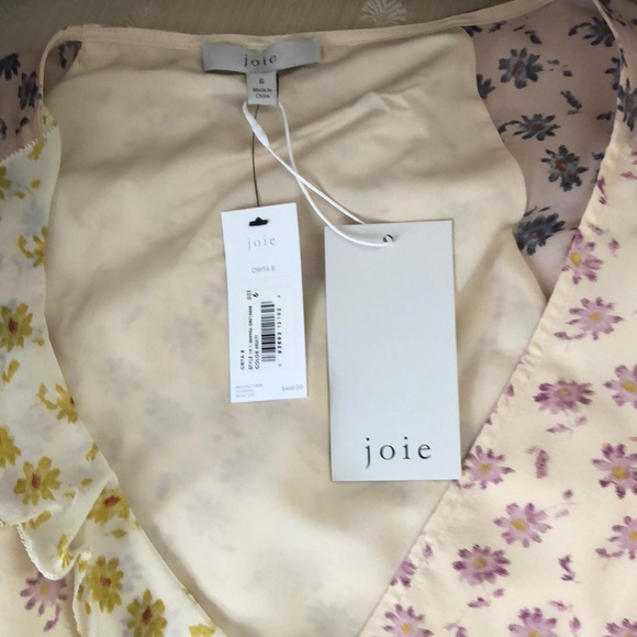 NWT Joie Silk dress size 6 - Picture 4 of 7